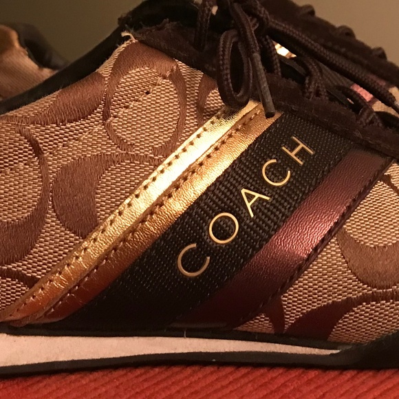 Coach Shoes - Coach - Women's sneaker in canvas and suede